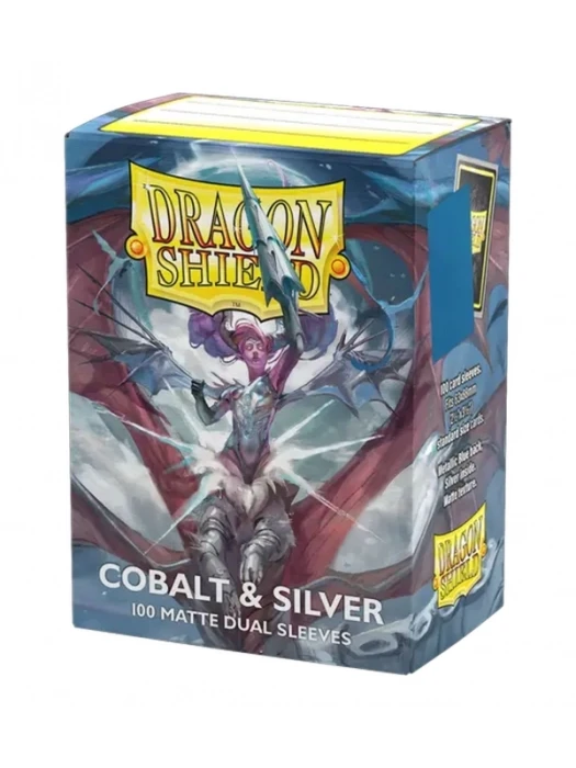 fundas-standard-matte-dual-100-unidades-cobaltsilver-dragon-shield.webp