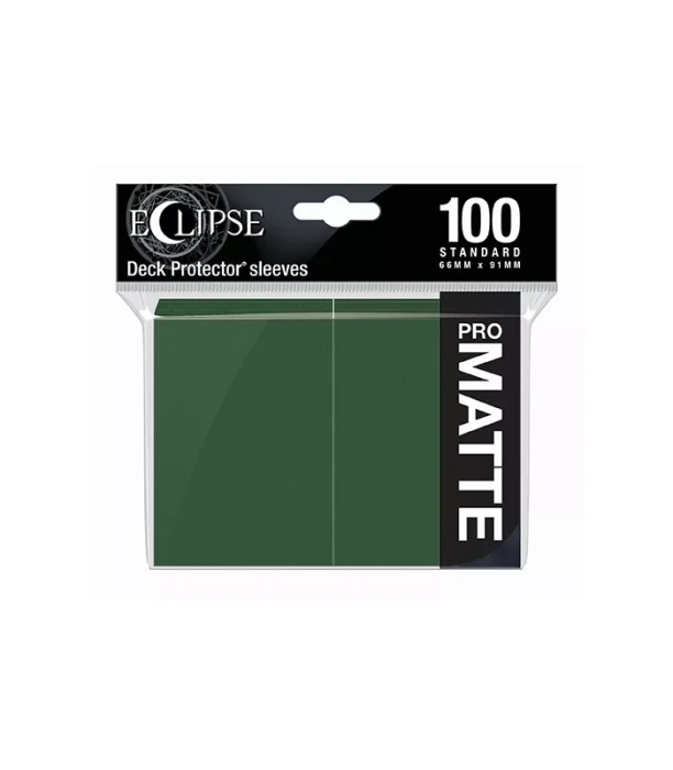 fundas-eclipse-matte-standard-ultra-pro-color-forest-green-paquete-de-100.webp