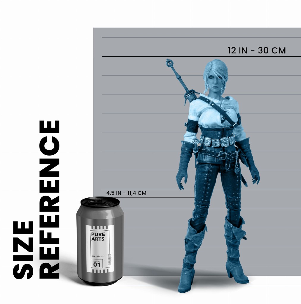 SIZE REF_THE WITCHER - Ciri of Cintra 1_6 Scale Articulated Figures - PureArts.jpg